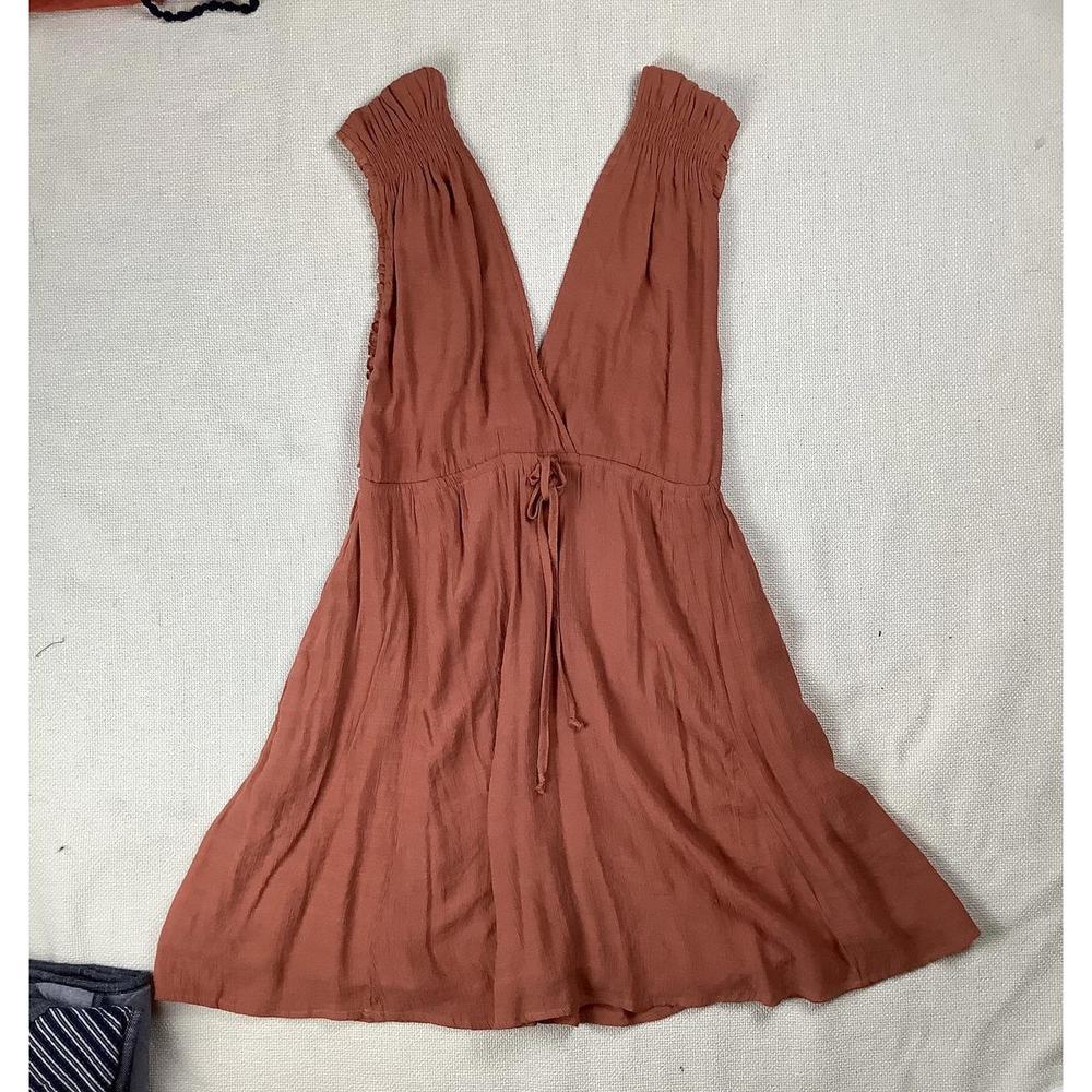 Wishlist burnt orange shift mini dress size small